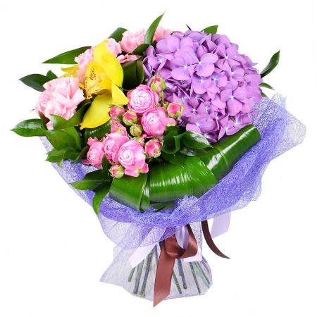Buy pink and purple bouquet 