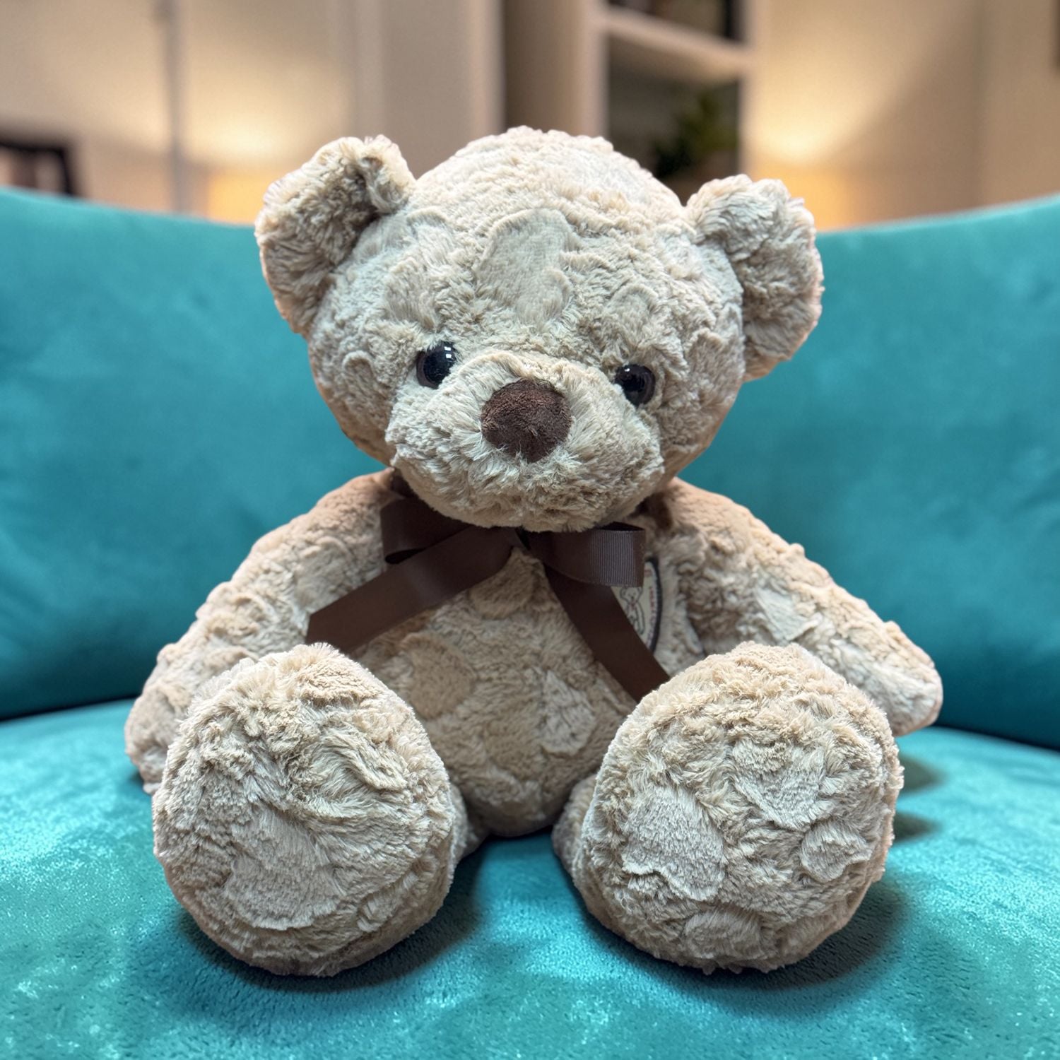 Product Teddy coffee with emblem 50 cm