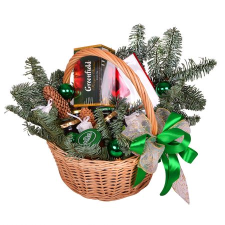 Buy Basket: Gift under Christmas tree with the same day delivery