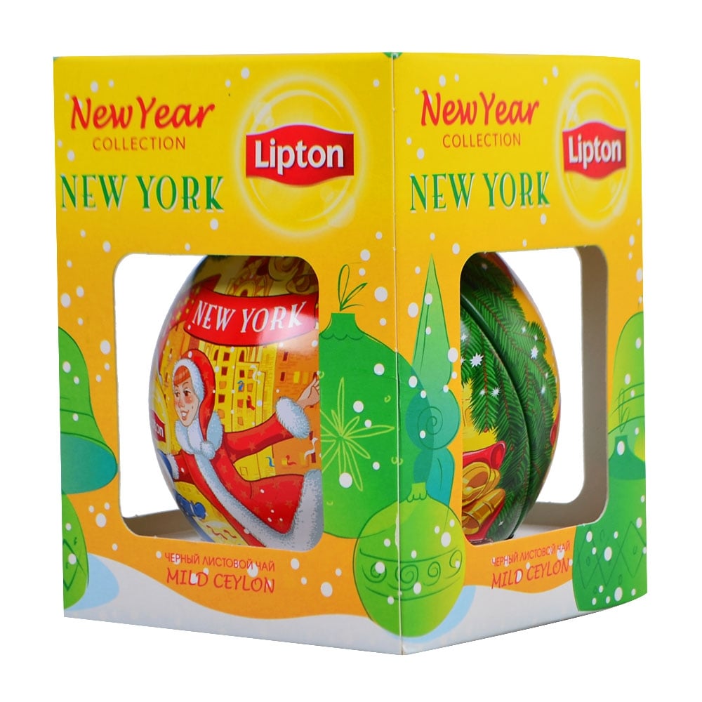 Product New Year Lipton tea New York