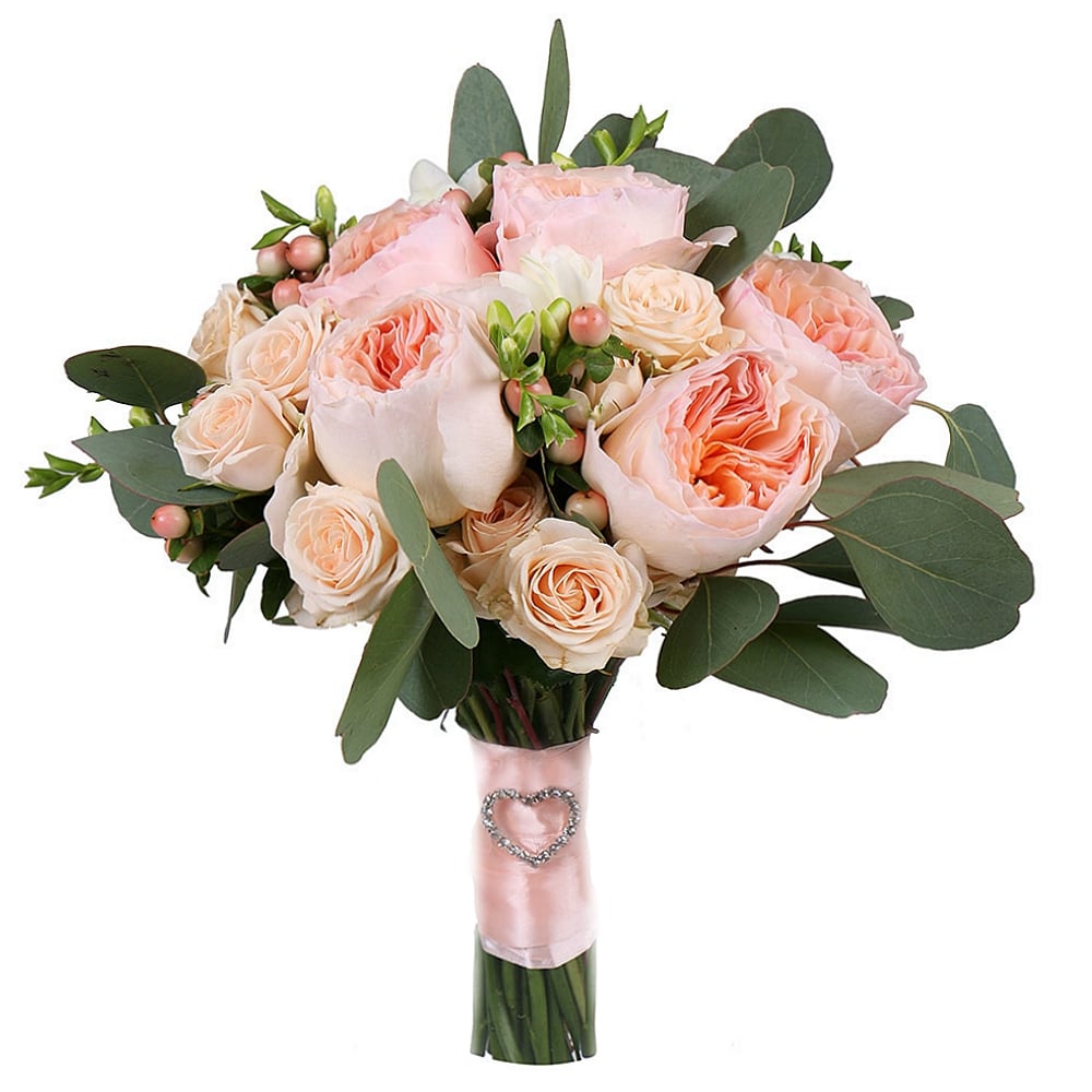 Charlotte, bridal bouquet, bridal bouquet with roses, bridal bouquet with David Austin roses,  cream