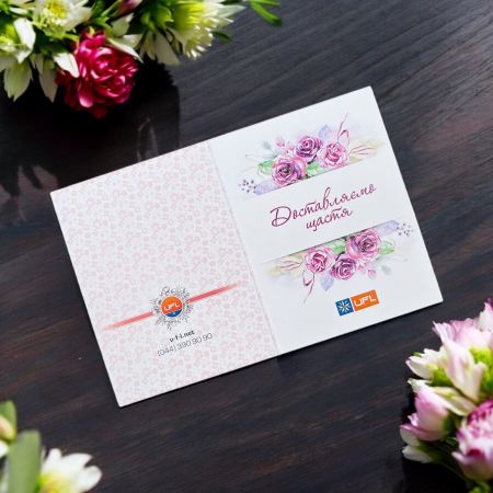 Product Card for flowers