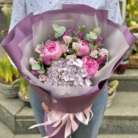Bouquet Purple love