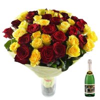 Bouquet Renaissance+champagne