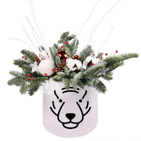 Bouquet Christmas tiger