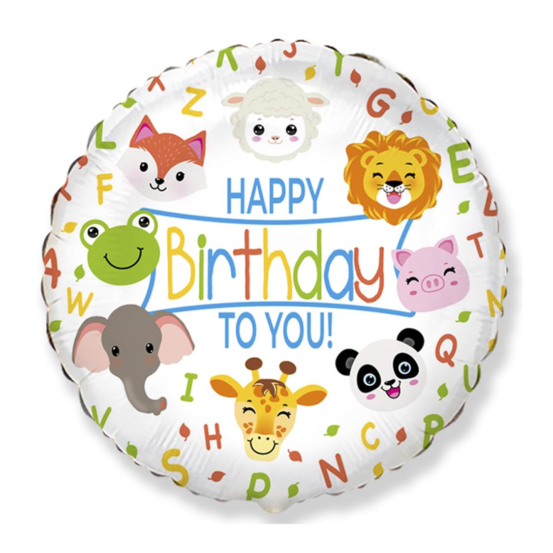 Product Balloon Happy Birthday animals