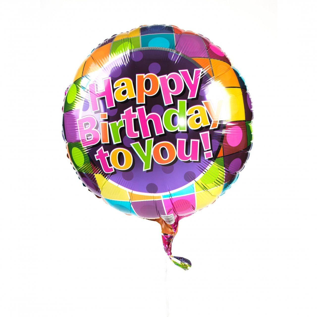 Order Happy Birthday Foil Balloons by the Piece with delivery