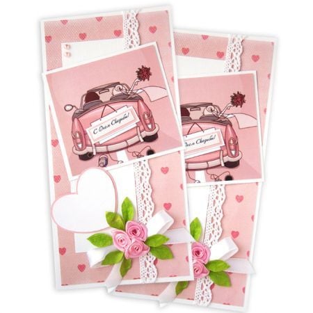 ORder wedding greeting card in soft tones with delivery to any city