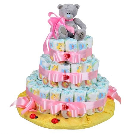 Order the diaper cake with delivery