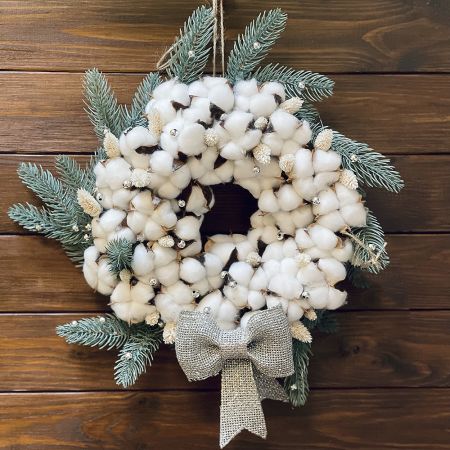 Product Cotton wreath
