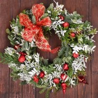 Christmas and New Year's wreaths