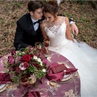 Luxury Wedding in Color of Marsala